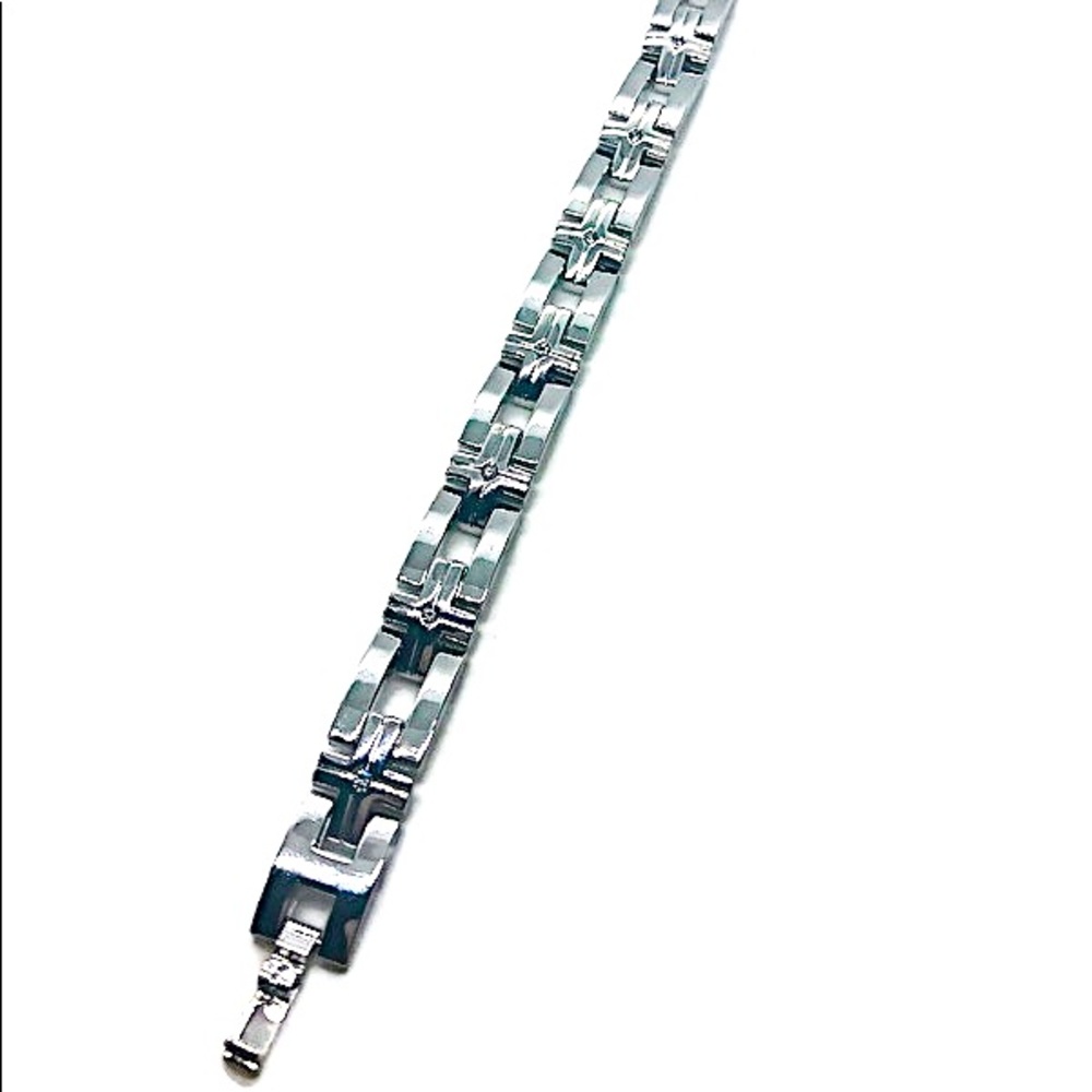 Silver Tone Link Bracelet